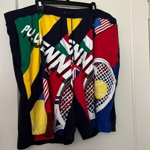 polo ralph lauren polo tennis shorts size: 4XB